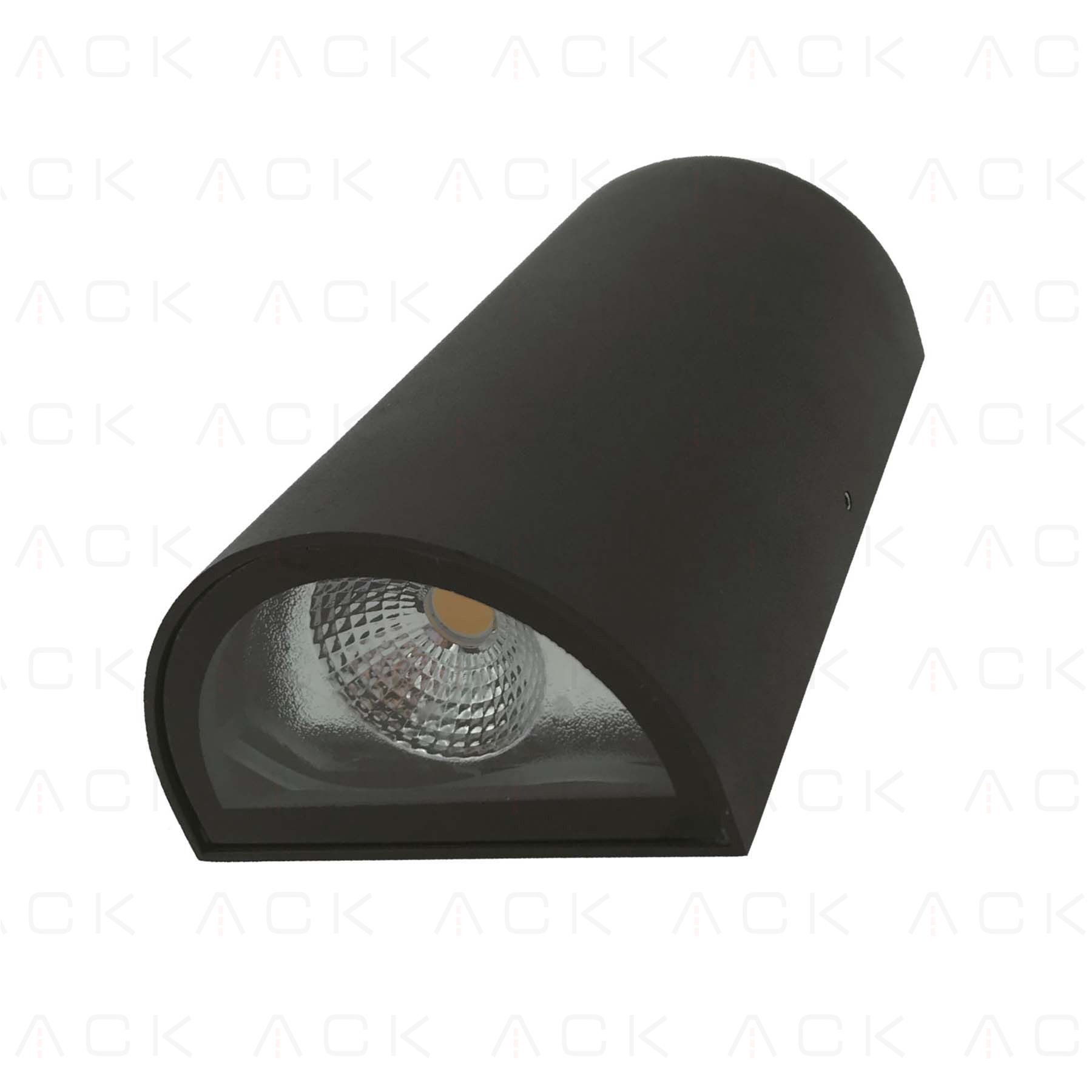 ACK Siyah Duvar Aplik /3000K/ 2*3W /Size:H163*L95*W56 AH07-07601