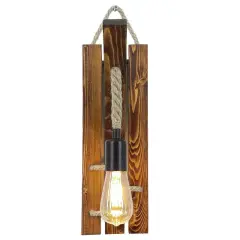 Aydinlatmadunyam Aplik Walnut Erebos-Ht106