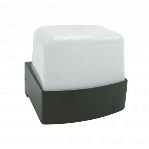 ACK 1*5W Sıyah Duvar Aplık 3000K Ip54 L100*W90*H85 AH07-07801