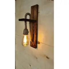 Aydinlatmadunyam Aplik Walnut Erebos-Ht114