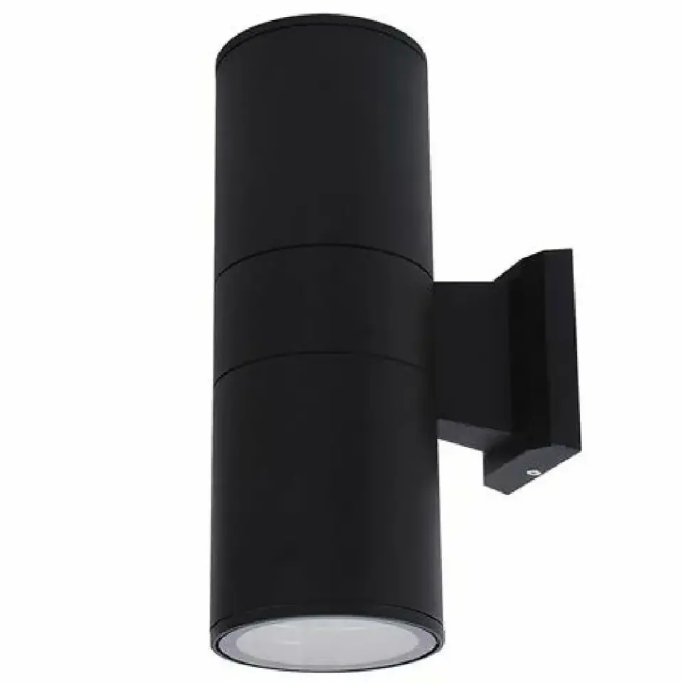 Horoz 075-008-0002 Manolya-2 2X35W Gu10 Siyah Bahçe Armatürü