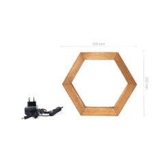 Aydinlatmadunyam Masa Lambasi Brown Knled-Kn07