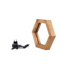 Aydinlatmadunyam Masa Lambasi Brown Knled-Kn07