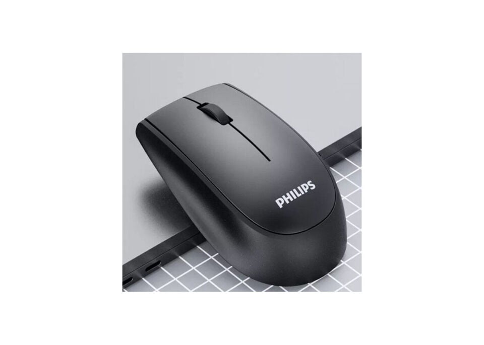 Philips Spk7317B Kablosuz 1600Dpi Optik Mouse Siyah