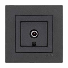 Exen Karell Antrasit Tv Priz Ekranli Sonlu Komple Takim