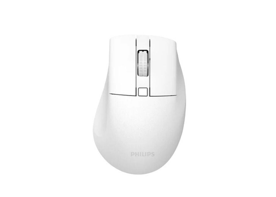 Philips Spk7528W Dual Mod 2.4 Ghz + Bluetooth 1600Dpi Ergonomik Sessiz Optik Mouse Beyaz