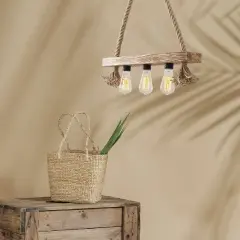 Aydinlatmadunyam Avize Wooden Erebos-105