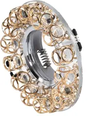 Cata Dekoratif Kristal Cam Spot Yonca CT-6644