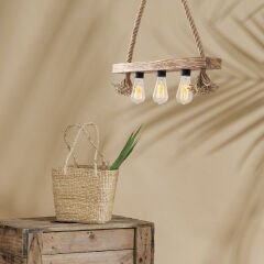 Aydinlatmadunyam Avize Wooden Erebos-105