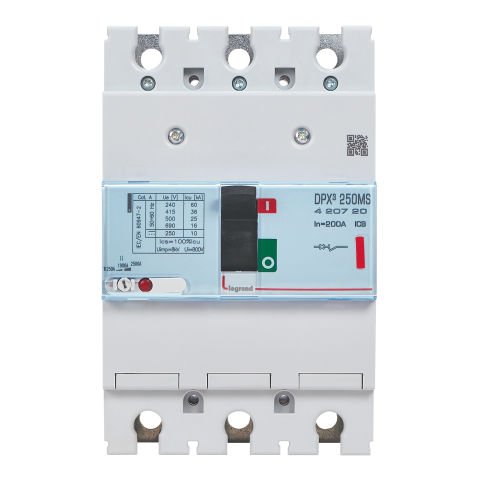 Legrand  DPX³250 Manyetik Şalter 3P 200A 36kA LEG-420720
