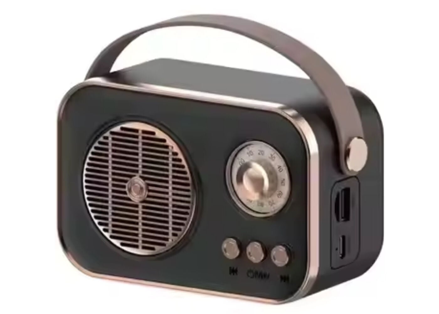 Platoon Pl-4641 Bluetooth, Sd, Usb Girisli Bluetooth Destekli Type-C Speaker (M4)
