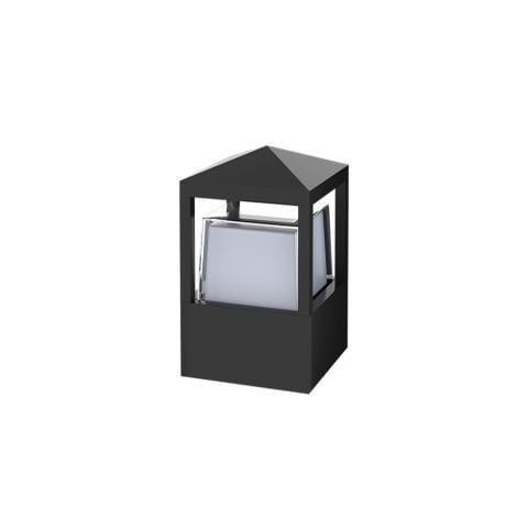 Goya Gy 6220 - Sıva Üstü Led Duvar Armatür 12W Siyah Kasa/3000K