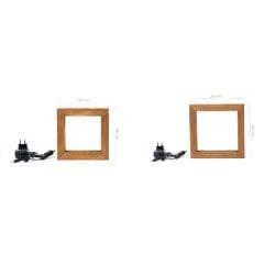 Aydinlatmadunyam Masa Lambasi Brown Knled-Kn11