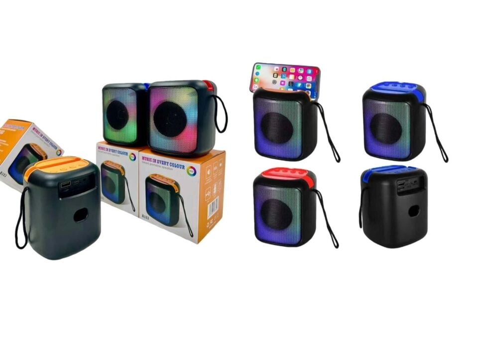 Platoon Pl-4672 Bt,Sd,Usb Girisli Rgb Isikli Speaker