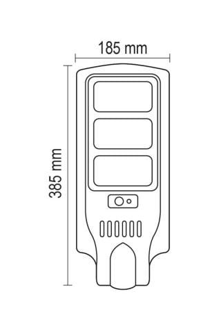 Forlife - 90W Solar Sokak Lambası 6500K - FL-3351