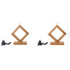 Aydinlatmadunyam Masa Lambasi Brown Knled-Kn06