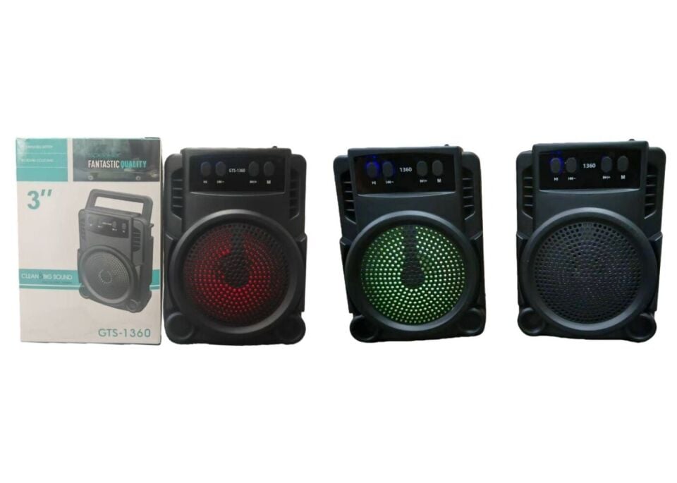 Platoon Pl-4689 Bt,Sd,Usb Girisli Rgb Isikli Speaker