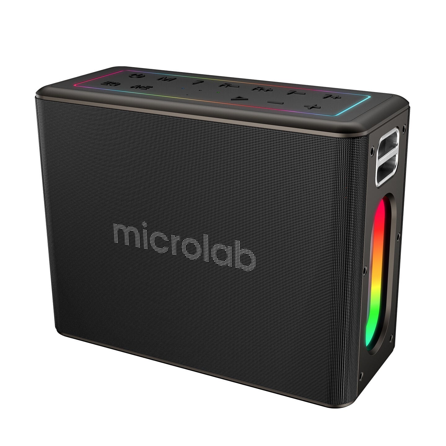 Microlab M60 Vega 15000Mah Batarya 10W*2 + 40W*2 100W 2 Wireless Mikrofonlu Siyah Gri Usb + Tf Kart + Bluetooth Powerban