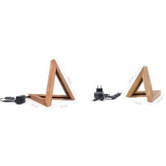 Aydinlatmadunyam Masa Lambasi Brown Knled-Kn03