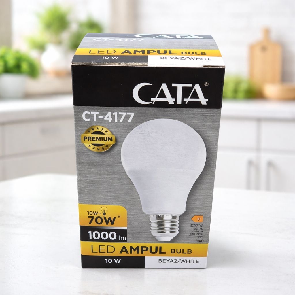 CATA 10 Watt Led Ampul Beyaz Isik CT-4177B