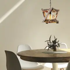 Aydinlatmadunyam Sarkit BlackWooden Erebos-108