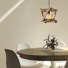 Aydinlatmadunyam Sarkit BlackWooden Erebos-108