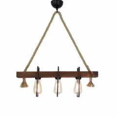 Aydinlatmadunyam Avize Walnut Erebos-Ht100