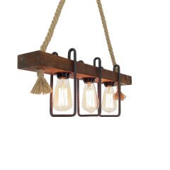 Aydinlatmadunyam Avize Walnut Erebos-Ht100