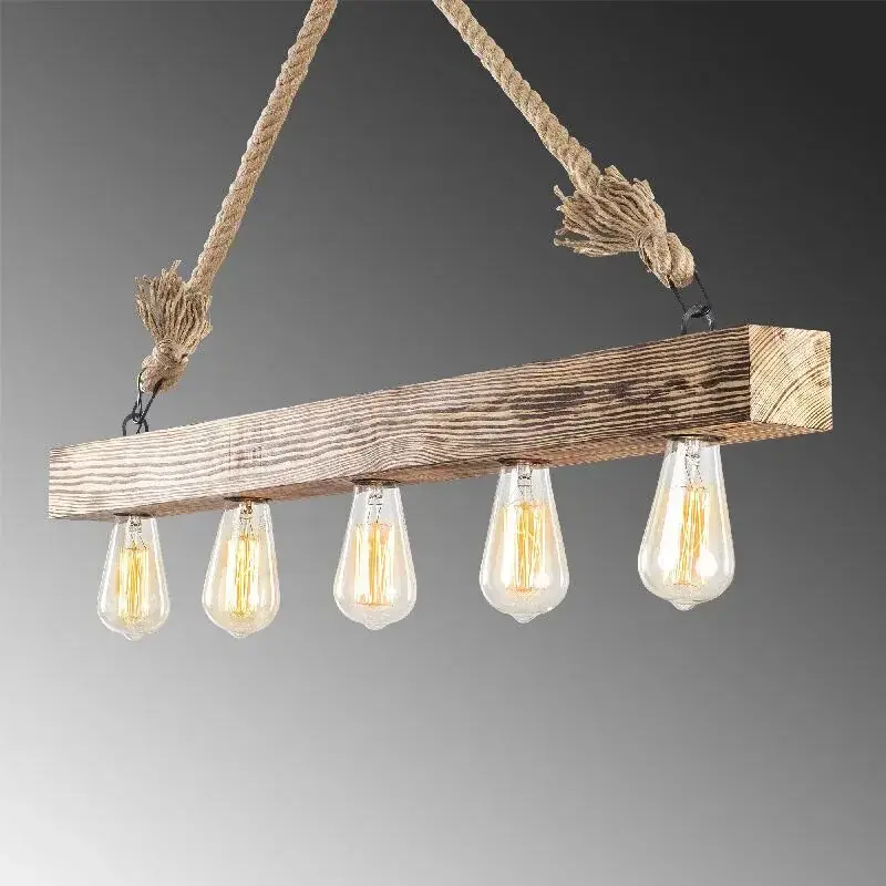 Aydinlatmadunyam Avize Wooden Erebos-106