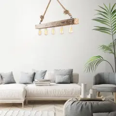 Aydinlatmadunyam Avize Wooden Erebos-106