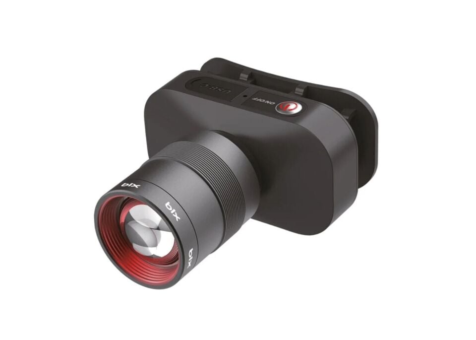 Bix Bxt1Fl Rechargeable 10W Headlamp - 750 Lumens 2500Mah 4 Light Modes Led Headlight - Black