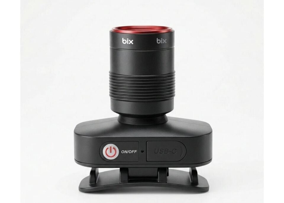 Bix Bxt1Fl Kafa lambası Rechargeable 10W Headlamp - 750 Lumens 2500Mah 4 Light Modes Led Kafa lambası