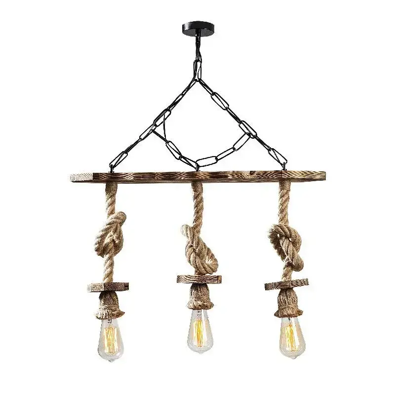 Aydinlatmadunyam Avize BlackWooden Erebos-111