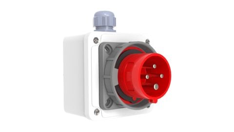 Bemis  4/16A. Duvar Fiş IP67 BC1-1504-7210