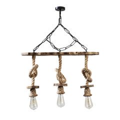 Aydinlatmadunyam Avize BlackWooden Erebos-111