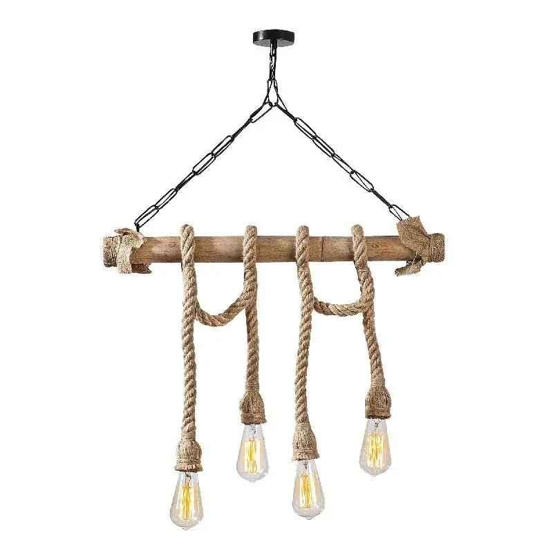 Aydinlatmadunyam Avize BlackWooden Erebos-112