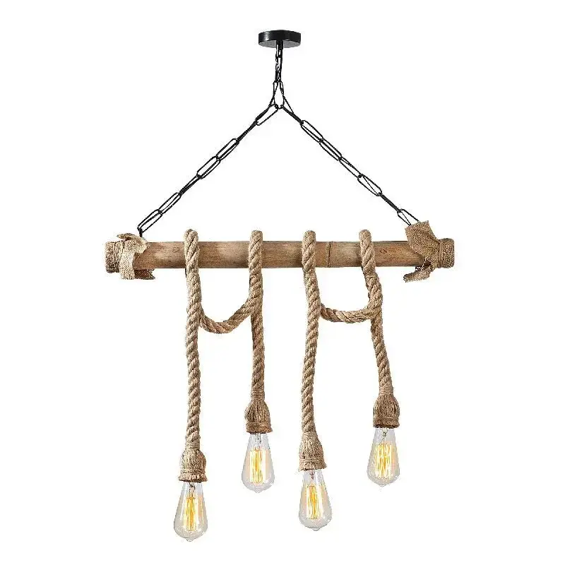 Aydinlatmadunyam Avize BlackWooden Erebos-112