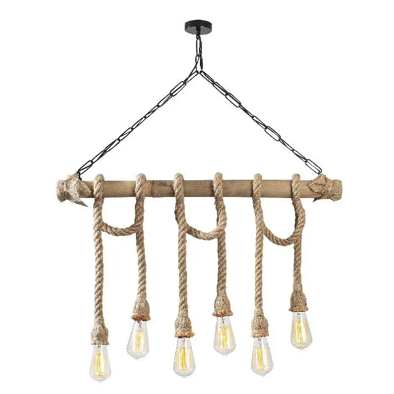 Aydinlatmadunyam Avize BlackWooden Erebos-113