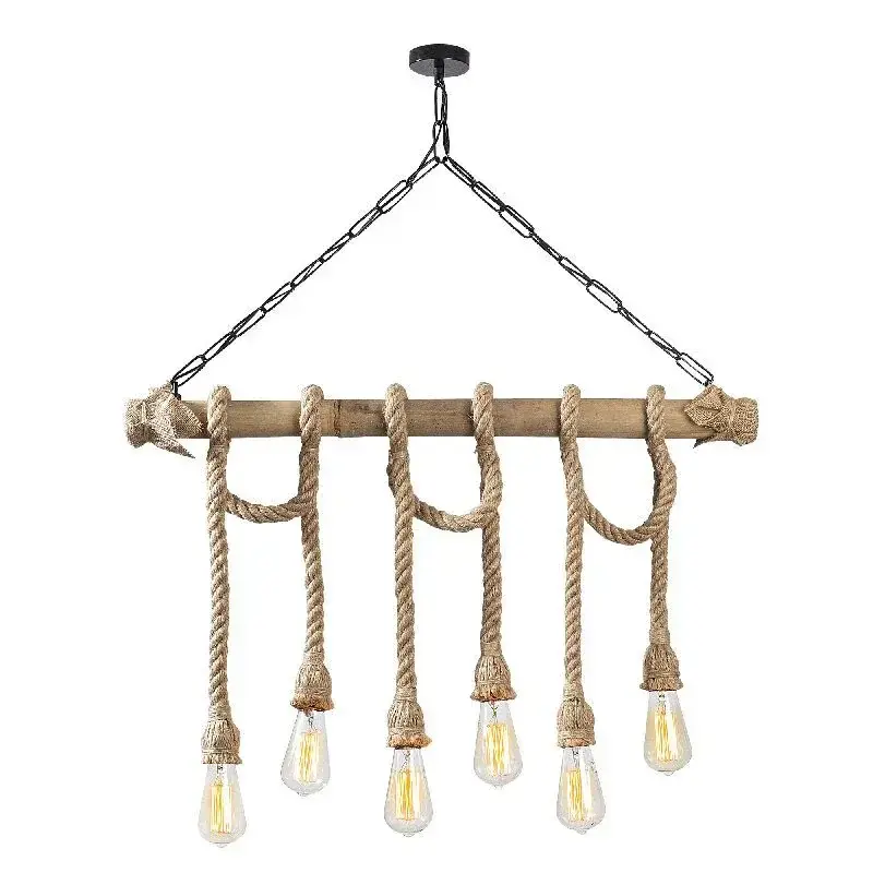 Aydinlatmadunyam Avize BlackWooden Erebos-113