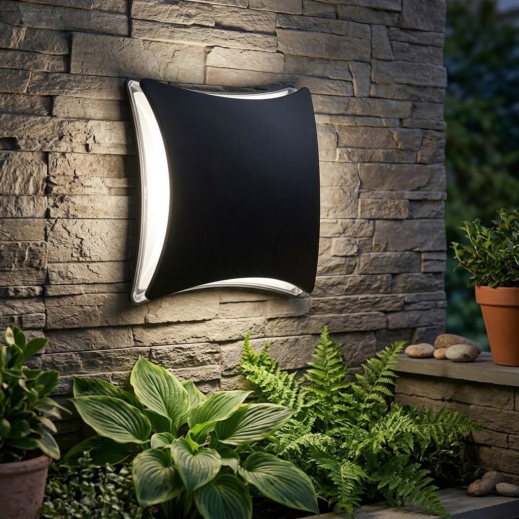 Horoz 076-006-0006 Taflan 5,5W Siyah 4100K  Led Bahçe Armatürü