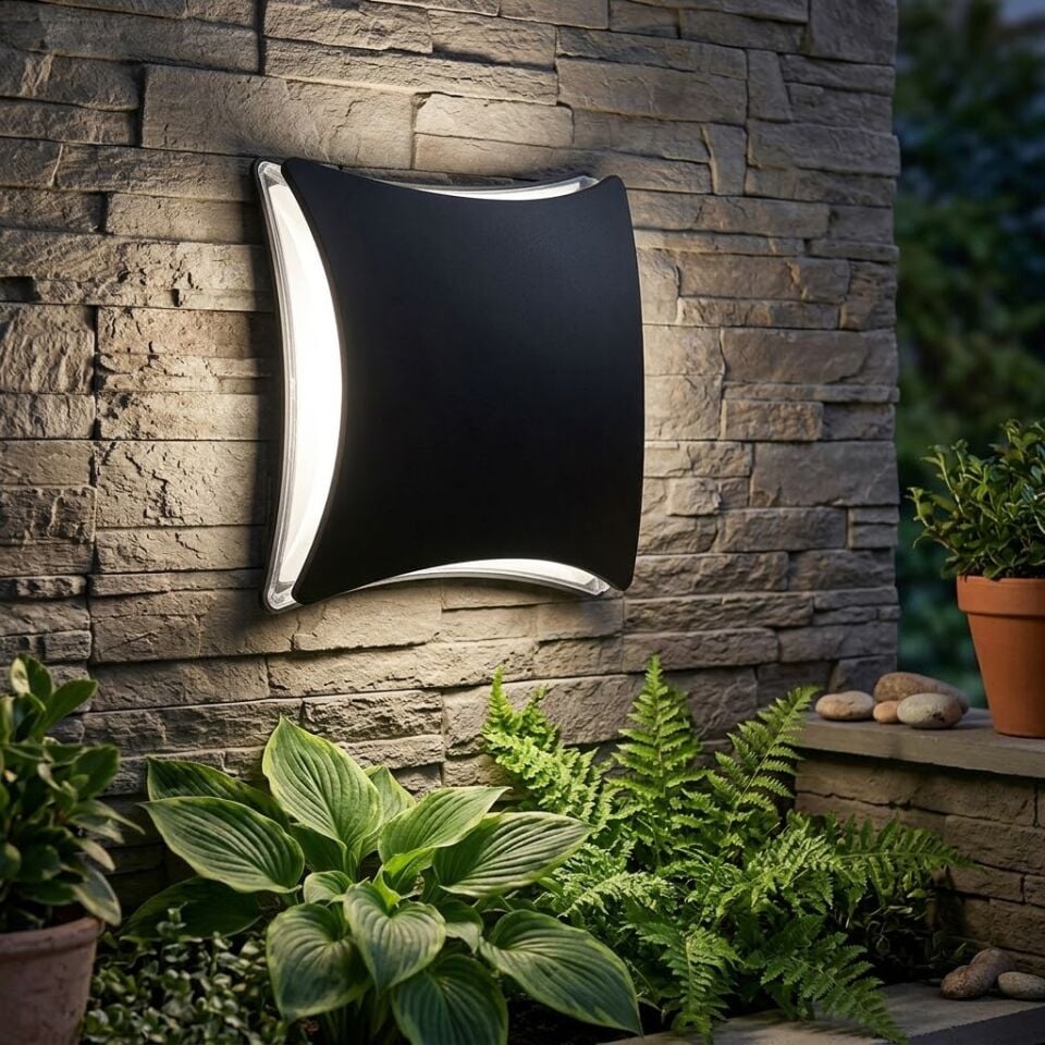 Horoz 076-006-0006 Taflan 5,5W Siyah 4100K  Led Bahçe Armatürü