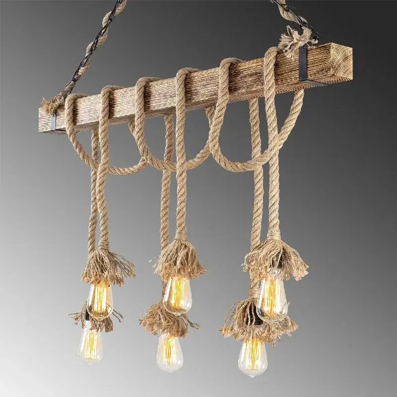 Aydinlatmadunyam Avize Wooden Erebos-104