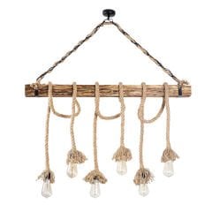 Aydinlatmadunyam Avize Wooden Erebos-104