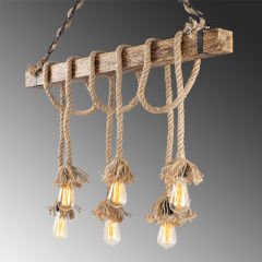Aydinlatmadunyam Avize Wooden Erebos-104