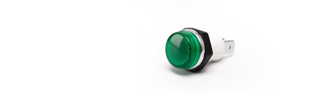 Emas Sinyal 14Mm 220V. Yeşil - S140NY