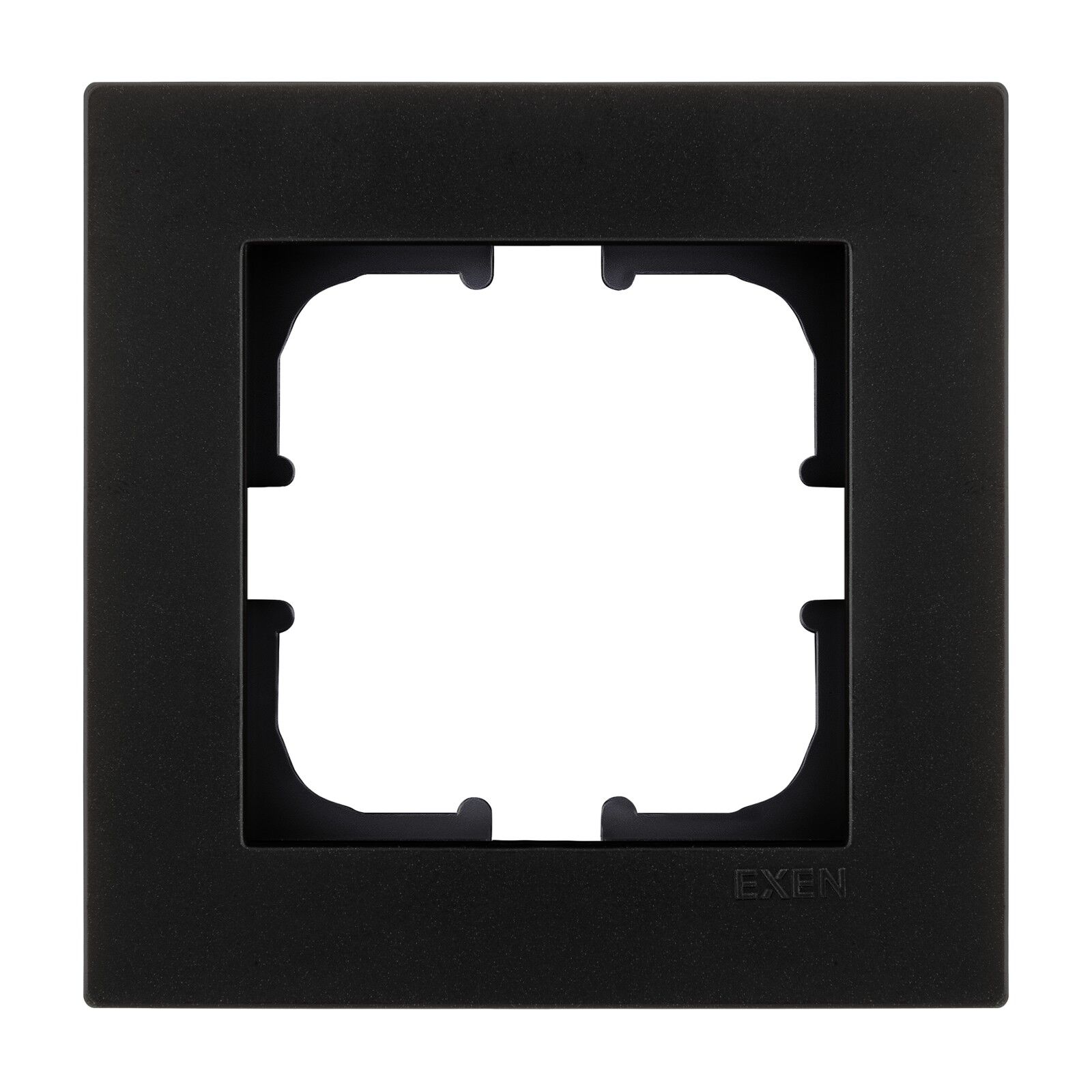 Exen Karell Metalik Siyah Tekli Çerçeve