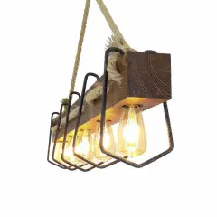 Aydinlatmadunyam Avize Walnut Erebos-Ht107
