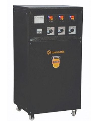 Tunçmatik Regulıne 30 Kva    Regülatör Monofaze -    Servo  TSK11040