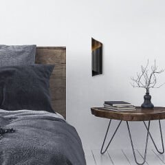 Aydinlatmadunyam Aplik Black Kivrik-Mr-838