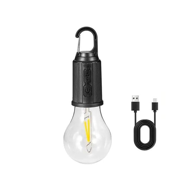 Taşınabilir kamp ışık 600mAh LED kamp lambası kanca ile taşınabilir aydınlatma